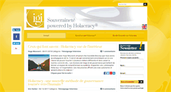 Desktop Screenshot of lexcellenceenholacracy.com